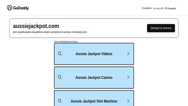 Aussie Jackpot casino screenshot